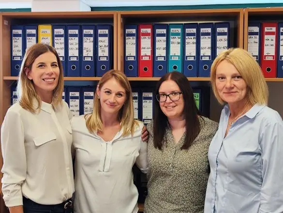 Sanja Čalić Marcelić, Sanja Pokrajac Ristić, Tijana Jelenić i Danijela Malik