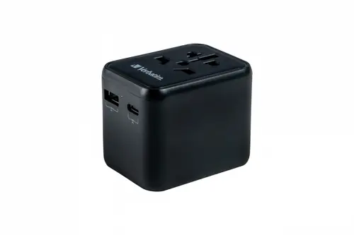 Adapter Verbatim #49544 UTA-02 univerzalni putni USB-C PD i USB-A QC-0