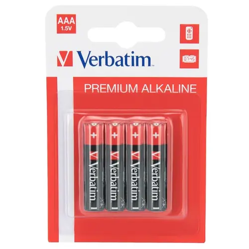 Baterije Verbatim #49920-46 alkalne AAA 1,5V 4k-0