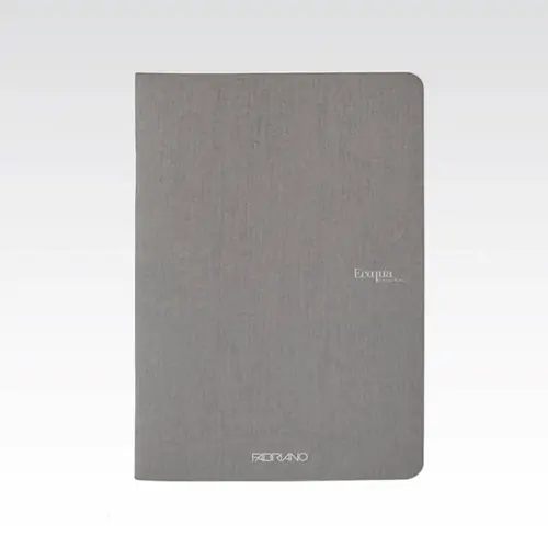 Notebook Fabriano Ecoqua original A4 90g 40sh lines anthracite 19210301-0