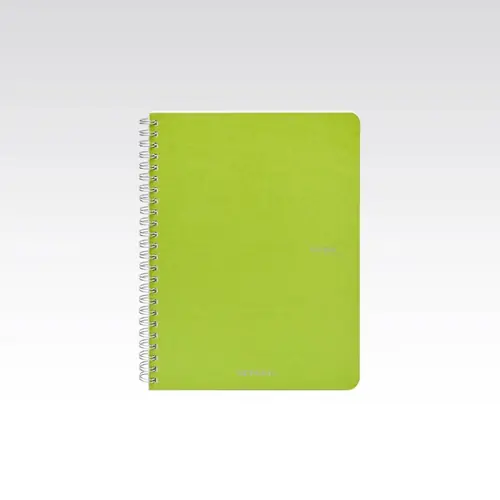 Notebook Fabriano Ecoqua original A5 90g 70sh spiral lines lime 19148207-0