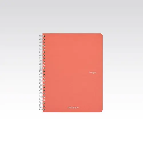 Notebook Fabriano Ecoqua original A5 90g 70sh spiral squares flamingo 19148105-0