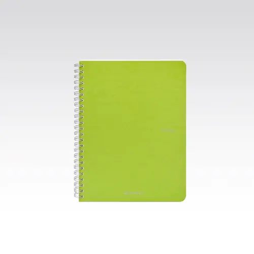 Bilježnica Fabriano Ecoqua original A5 90g 70L spiralna kocke lime/limeta 19148107-0