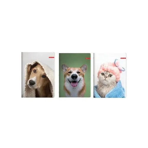 Notebook Ilijanum A4 70g 52L square pets-3