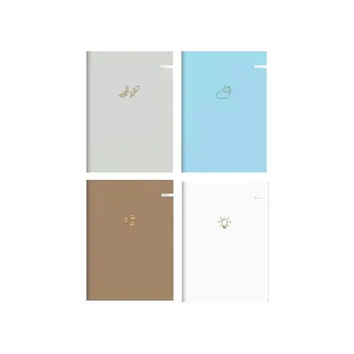 Notebook Ilijanum A4 70g 60L lines soft touch-2
