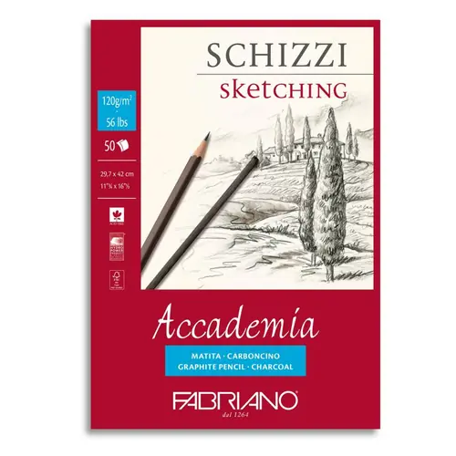 Blok Fabriano accademia A3 120g 50L 41122942-0