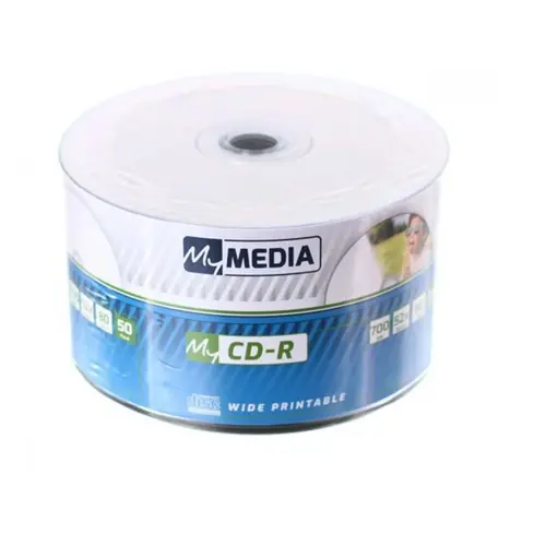 CD-R Mymedia #69206 52x 700MB 50PK Wrap-0