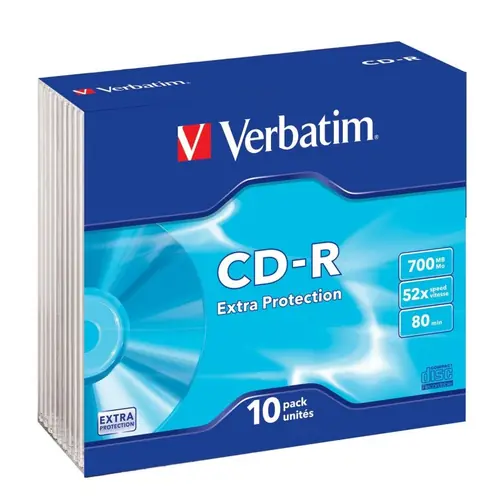 CD-R Verbatim #43415 700Mb 52x sc10-0