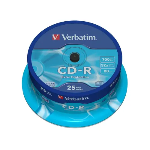 CD-R Verbatim #43432 700Mb 52x sp25-0