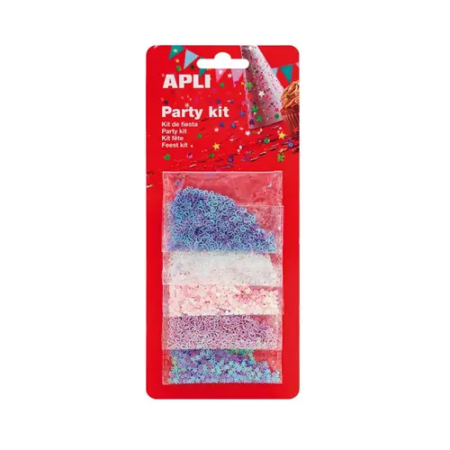 Confetti Apli colours hearts assorted 5x2g 5/1 13822-0
