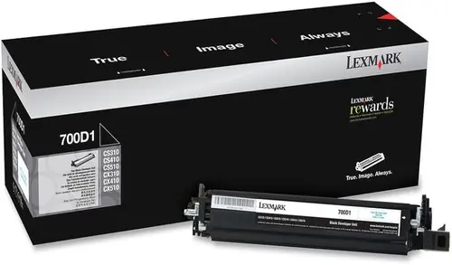 Developer Unit Lexmark 70C0D10 black 40k-0