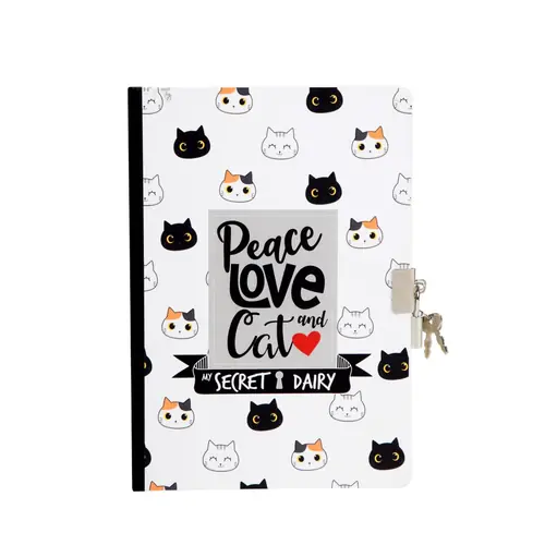 Diary with key iTotal A5 80g 96sh Cat XL1899-0