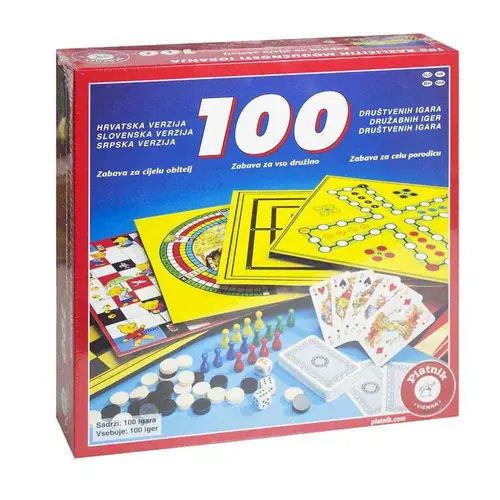 Društvena igra Piatnik 100 igara 768149-0