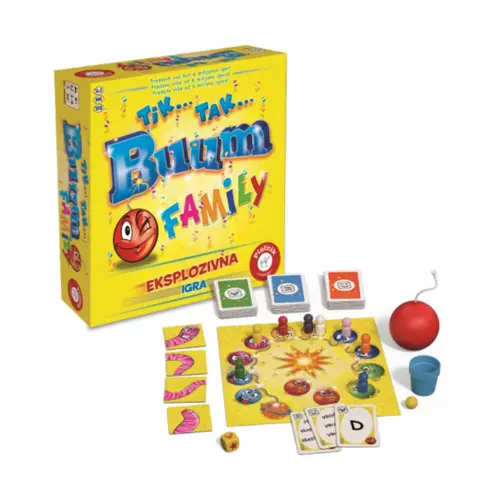 Board game Piatnik Tik Tak Buum Family 8+ 756092-0