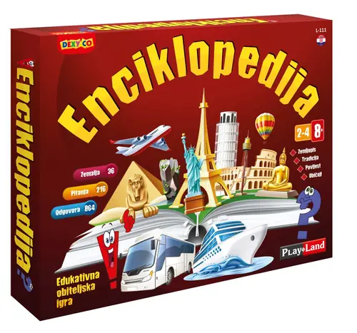 Društvena igra Playland enciklopedija L-111 HR +8-0