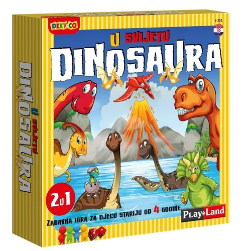 Društvena igra Playland svijet dinosaura L-251 HR +4-0