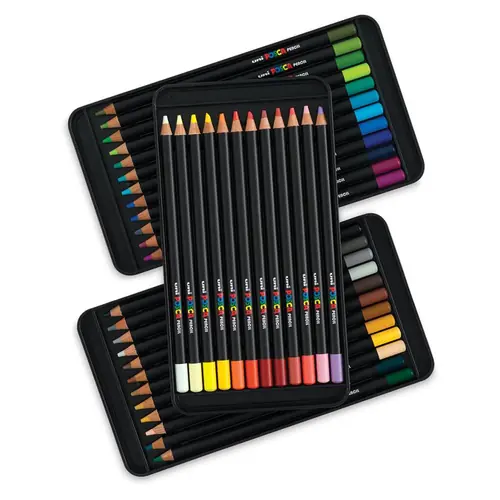 Drvene bojice Uni Posca kpe-200 (4.0) u luksuznoj kutiji 36/1-1