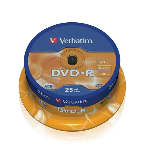 DVD-R Verbatim #43522 4,7Gb 16x sp25-0