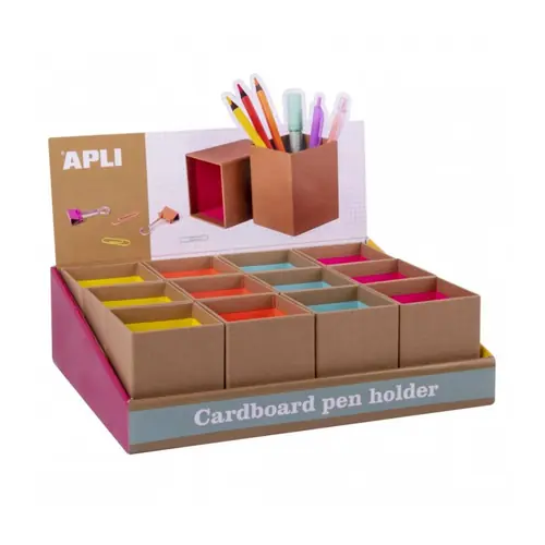 Apli fluorescent collection kraft pencil glasses 18691-5
