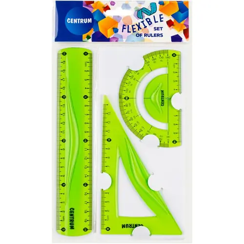 Geometrijski set Centrum flexi 3/1 20 cm sortirano 86917-2
