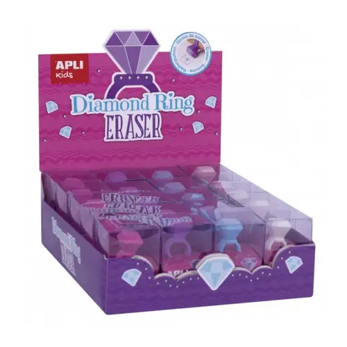 Eraser Apli diamond ring assorted 17805-0