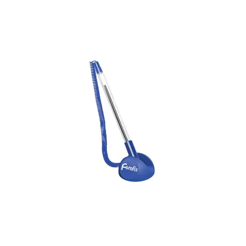 Kemijska olovka Forofis na stalku 1,0mm plavi ispis 91544-0