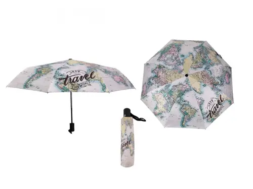 Umbrella iTotal automatic opening Let’s travel the world XL2015-0