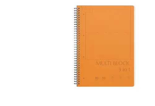 Kolegij blok Ilijanum A4 90g 90L spiralni multi  blok s 3 linijature-2