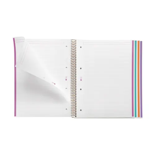 Kolegij blok Miquelrius A4 70g 120L spiralni crte Extra rigid cardboard lifestyle serendipity mallorca MR4182-2