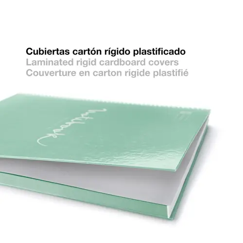 Kolegij blok Miquelrius A4 70g 140L spiralni crte Extra rigid cardboard lifestyle don't panic MR4193-6