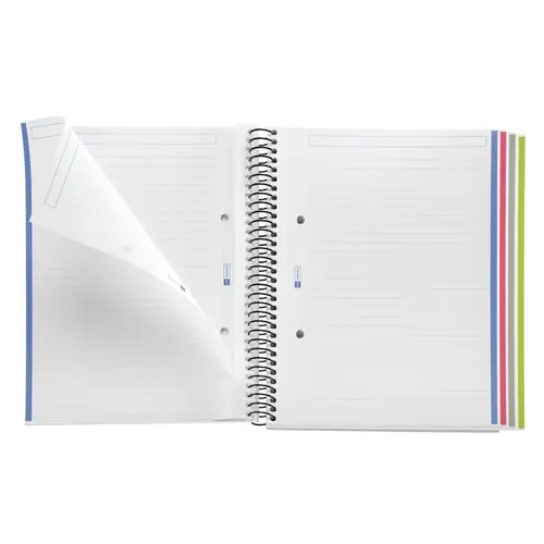 Notebook Miquelrius A5 70g 140sh spiral line Extra rigid cardboard lifestyle skate park MR4198-2