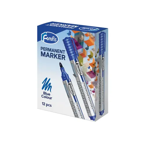 Marker Forofis permanent plavi okrugli vrh 91273-1