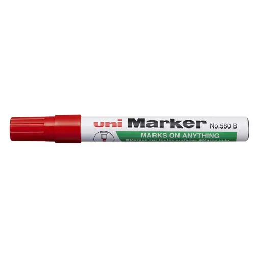 Marker Uni no.580b crveni-0
