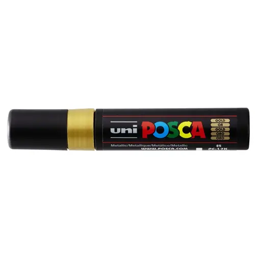 Marker Uni pc-17k Posca zlatni-0