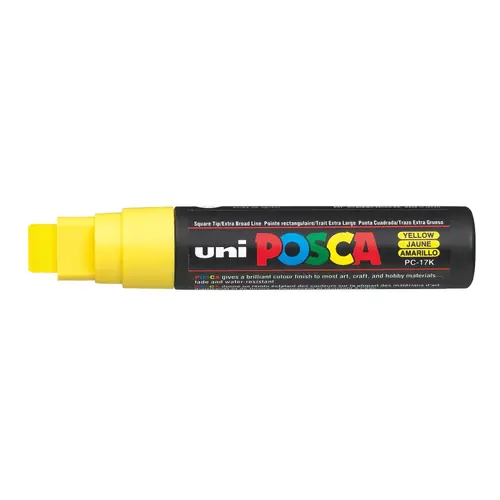 Marker Uni pc-17k Posca žuti-0