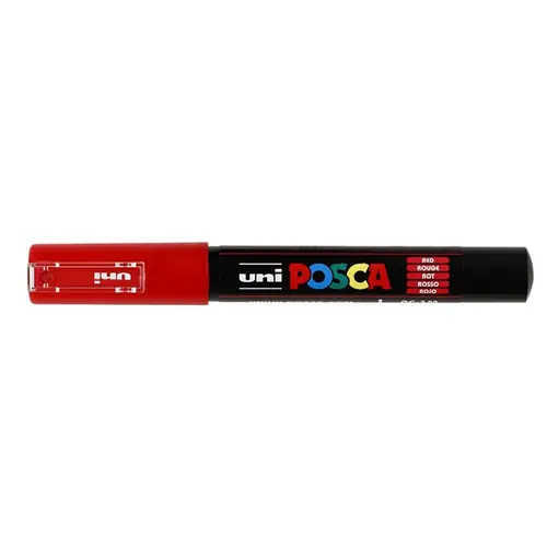 Marker Uni pc-1m Posca crveni-0