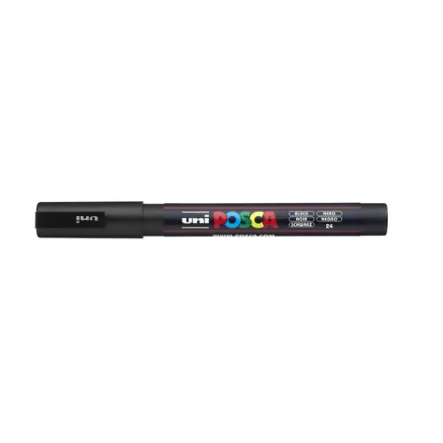 Marker Uni pc-3m Posca crni-0