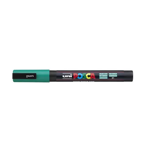 Marker Uni pc-3m Posca smaragdno zeleni (emerald)-0