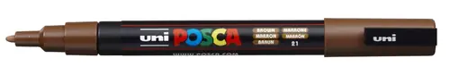 Marker Uni pc-3m Posca brown-0
