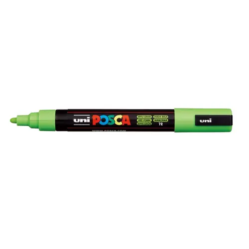 Marker Uni pc-5m Posca apple green-0