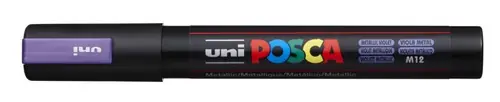 Marker Uni pc-5m Posca metallic ljubičasti-1