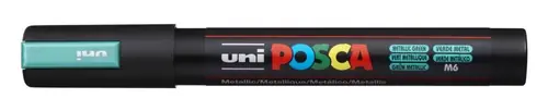 Marker Uni pc-5m Posca metallic zeleni-1