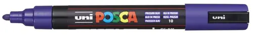 Marker Uni pc-5m Posca prussian plavi-0