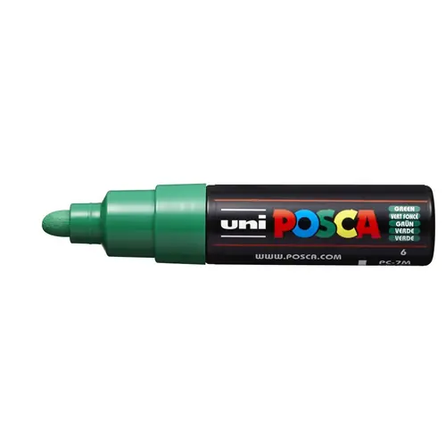 Marker Uni pc-7m Posca zeleni-0