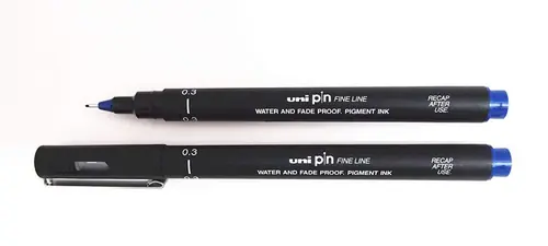 Marker Uni pin03-200 plavi-0