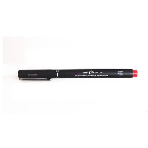 Marker Uni pin08-200 crveni-0