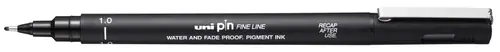 Marker Uni pin10-200 crni-0