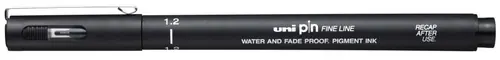 Marker Uni pin12-200 crni-0