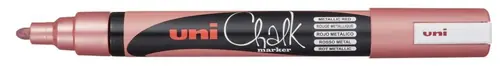 Marker Uni pwe-5m chalk_kreda metallic crveni-0