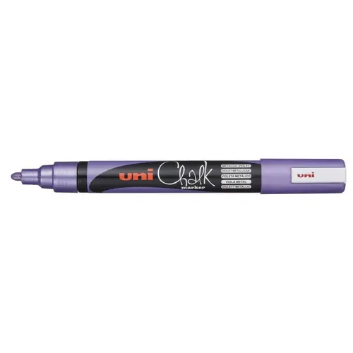 Marker Uni pwe-5m chalk_kreda metallic ljubičasti-0